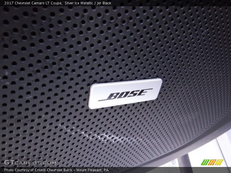 Silver Ice Metallic / Jet Black 2017 Chevrolet Camaro LT Coupe