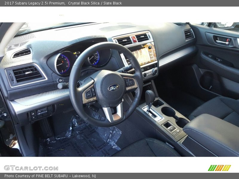 Crystal Black Silica / Slate Black 2017 Subaru Legacy 2.5i Premium