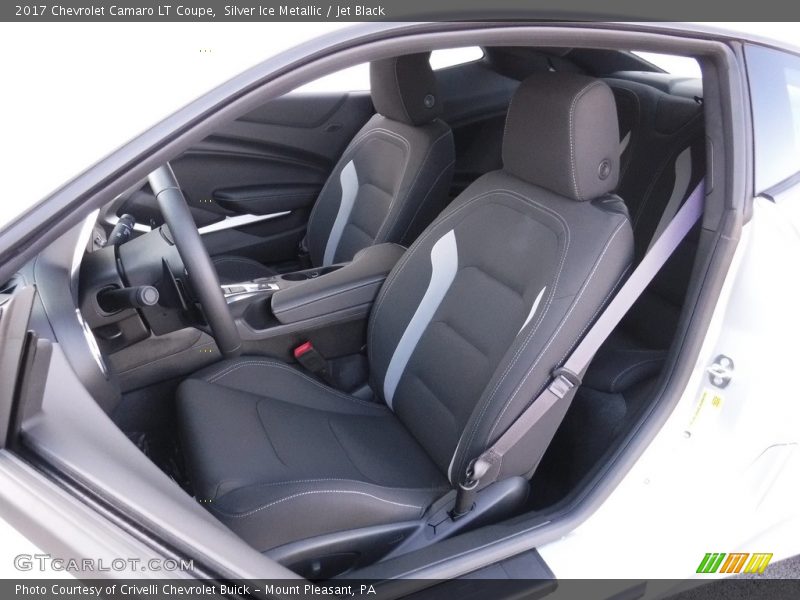 Silver Ice Metallic / Jet Black 2017 Chevrolet Camaro LT Coupe