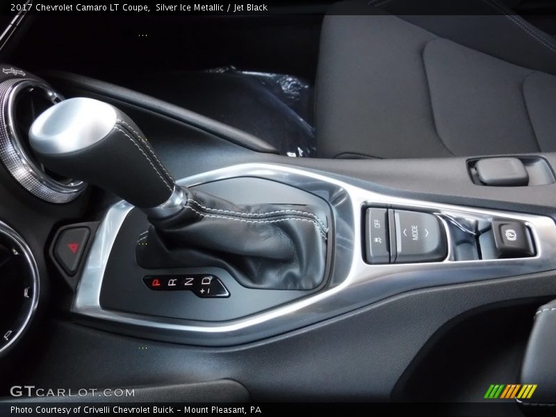 Silver Ice Metallic / Jet Black 2017 Chevrolet Camaro LT Coupe
