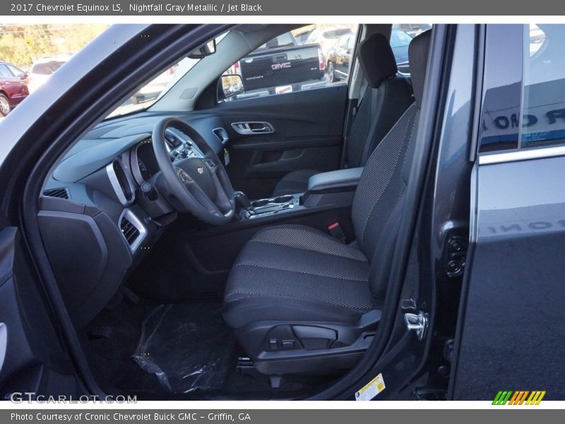 Nightfall Gray Metallic / Jet Black 2017 Chevrolet Equinox LS