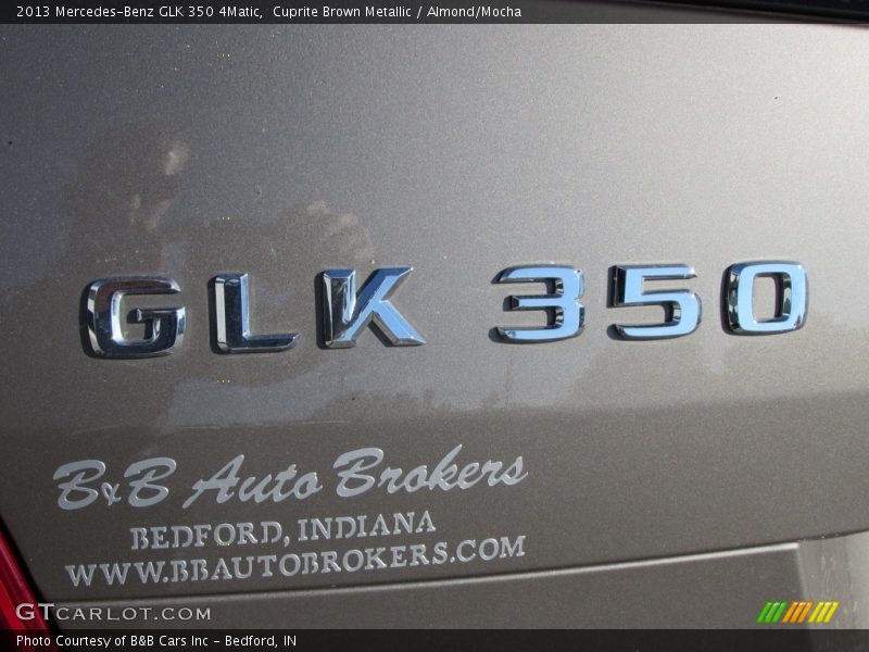 Cuprite Brown Metallic / Almond/Mocha 2013 Mercedes-Benz GLK 350 4Matic