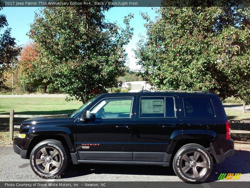 Black / Black/Light Frost 2017 Jeep Patriot 75th Anniversary Edition 4x4