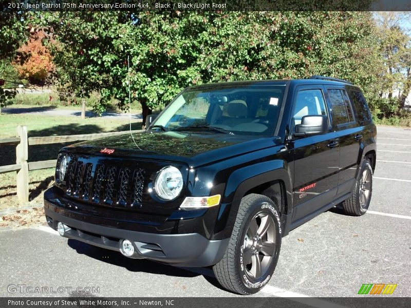 Black / Black/Light Frost 2017 Jeep Patriot 75th Anniversary Edition 4x4