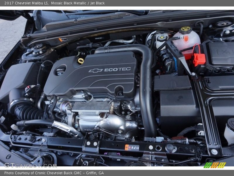 Mosaic Black Metallic / Jet Black 2017 Chevrolet Malibu LS