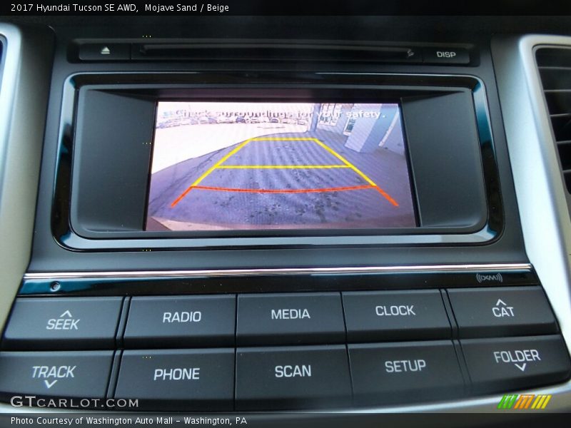 Controls of 2017 Tucson SE AWD