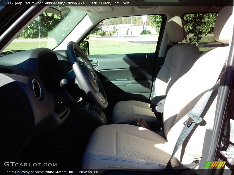 Black / Black/Light Frost 2017 Jeep Patriot 75th Anniversary Edition 4x4