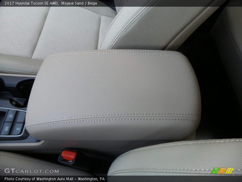 Mojave Sand / Beige 2017 Hyundai Tucson SE AWD