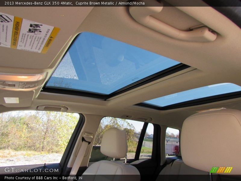 Cuprite Brown Metallic / Almond/Mocha 2013 Mercedes-Benz GLK 350 4Matic