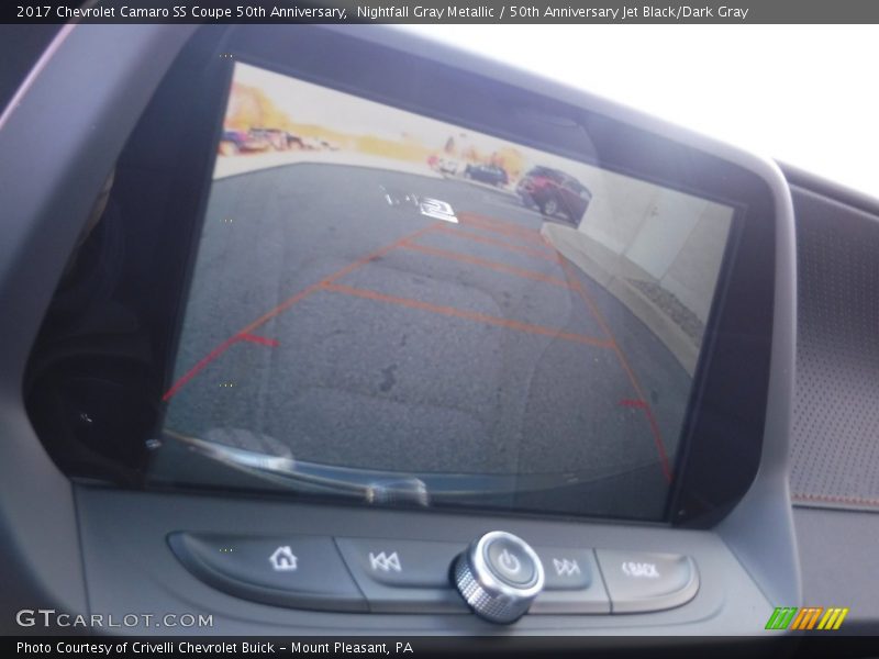 Nightfall Gray Metallic / 50th Anniversary Jet Black/Dark Gray 2017 Chevrolet Camaro SS Coupe 50th Anniversary