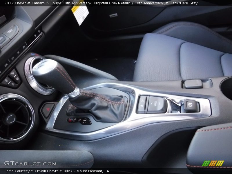 Nightfall Gray Metallic / 50th Anniversary Jet Black/Dark Gray 2017 Chevrolet Camaro SS Coupe 50th Anniversary