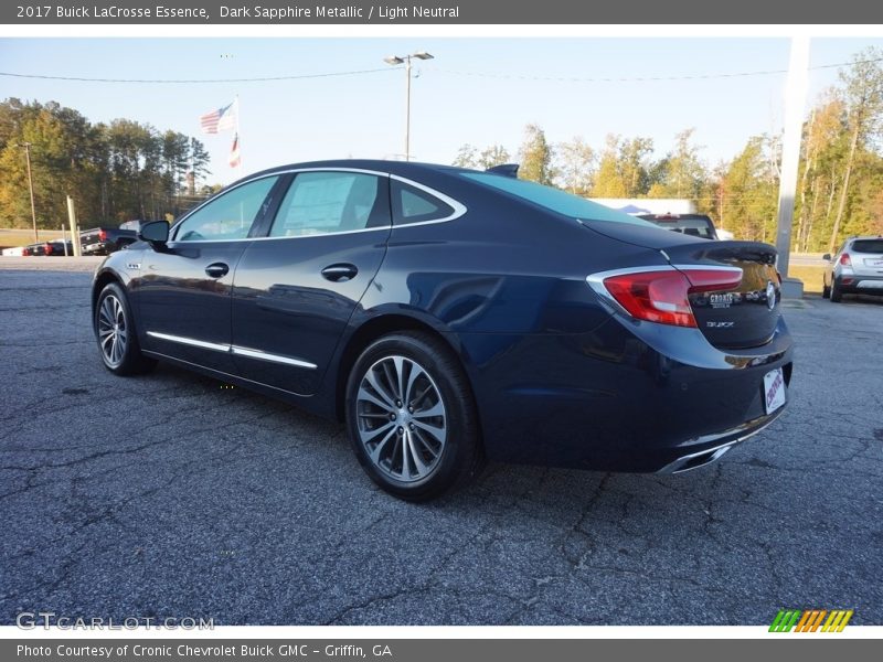 Dark Sapphire Metallic / Light Neutral 2017 Buick LaCrosse Essence