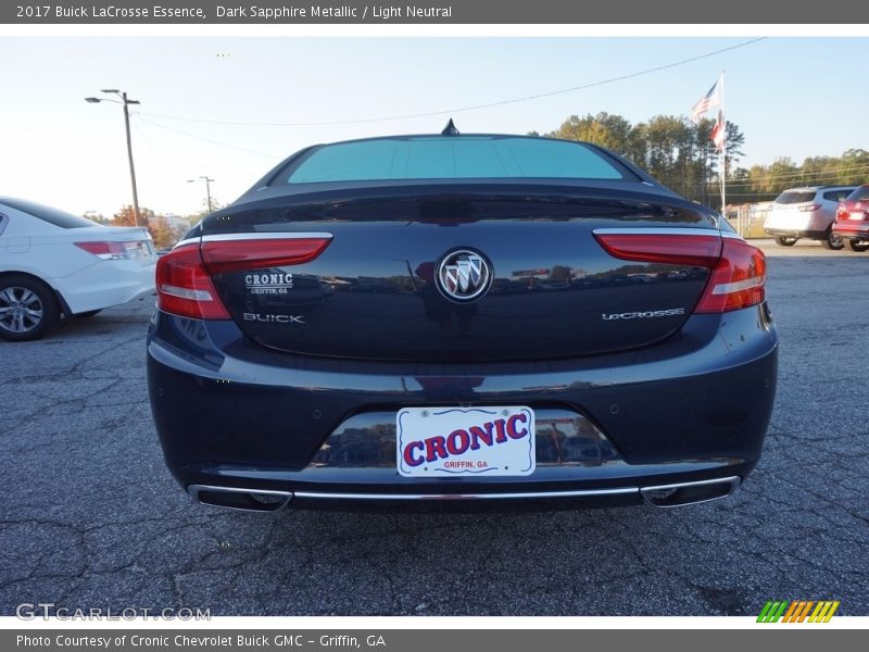 Dark Sapphire Metallic / Light Neutral 2017 Buick LaCrosse Essence
