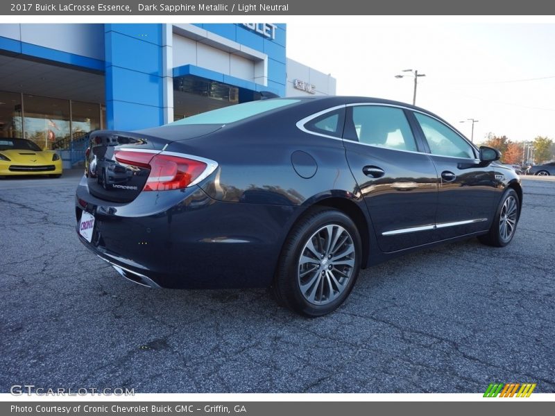 Dark Sapphire Metallic / Light Neutral 2017 Buick LaCrosse Essence