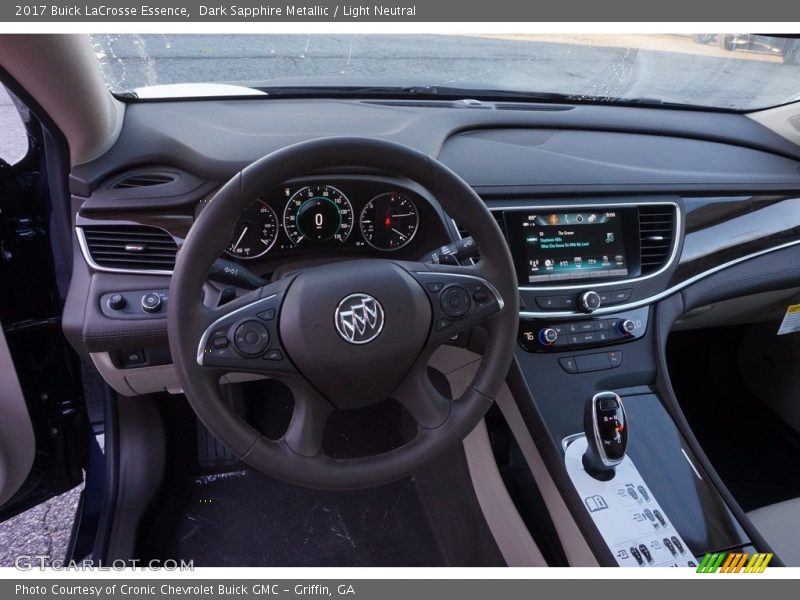 Dark Sapphire Metallic / Light Neutral 2017 Buick LaCrosse Essence