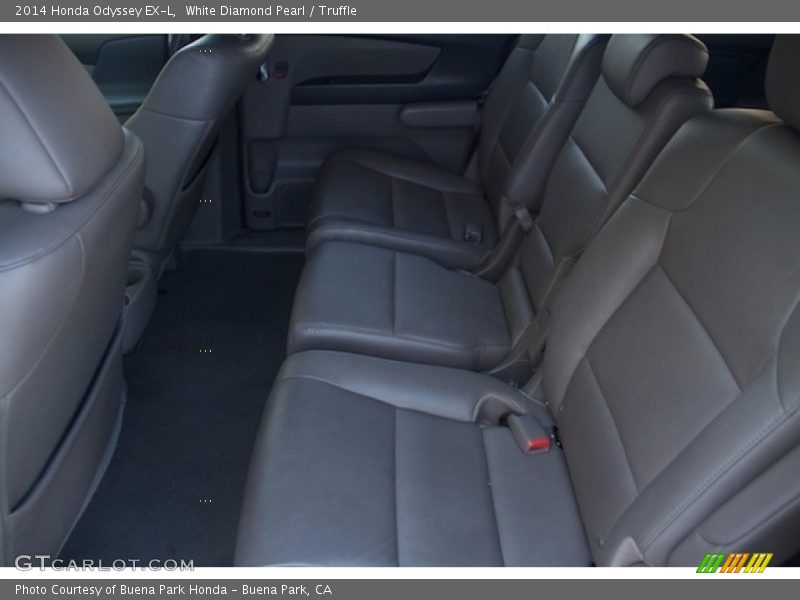 White Diamond Pearl / Truffle 2014 Honda Odyssey EX-L