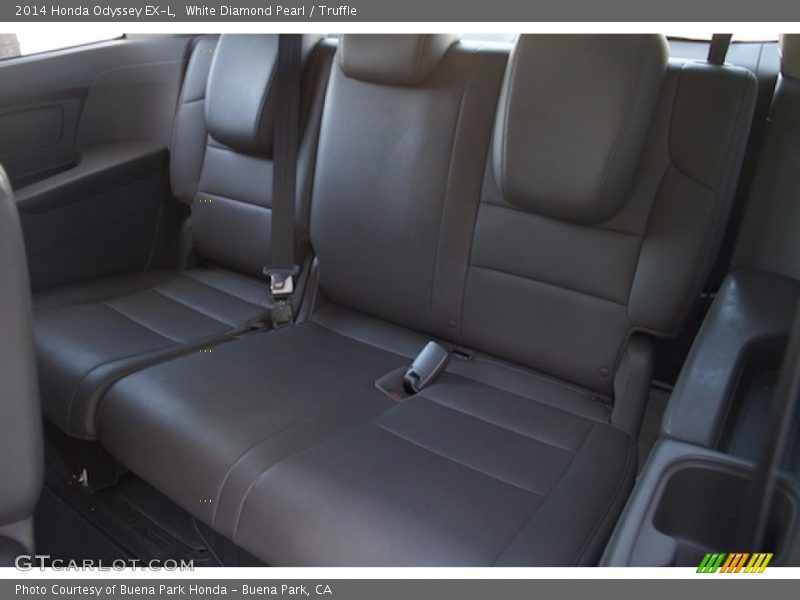 White Diamond Pearl / Truffle 2014 Honda Odyssey EX-L