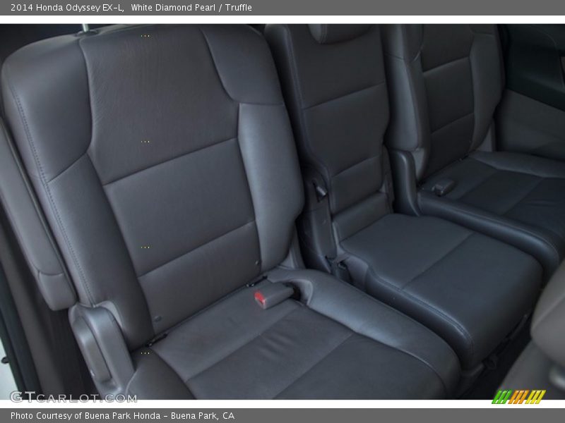 White Diamond Pearl / Truffle 2014 Honda Odyssey EX-L