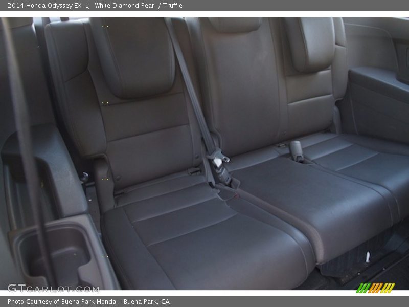 White Diamond Pearl / Truffle 2014 Honda Odyssey EX-L