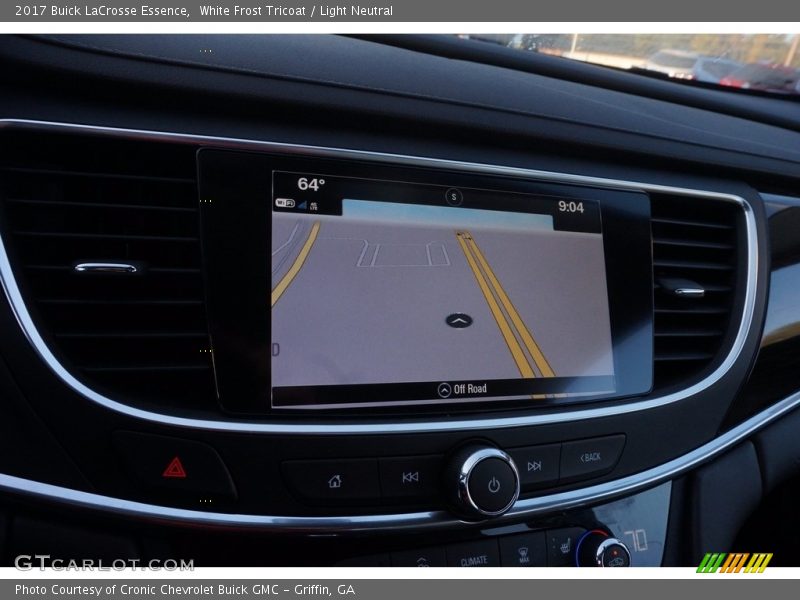 White Frost Tricoat / Light Neutral 2017 Buick LaCrosse Essence