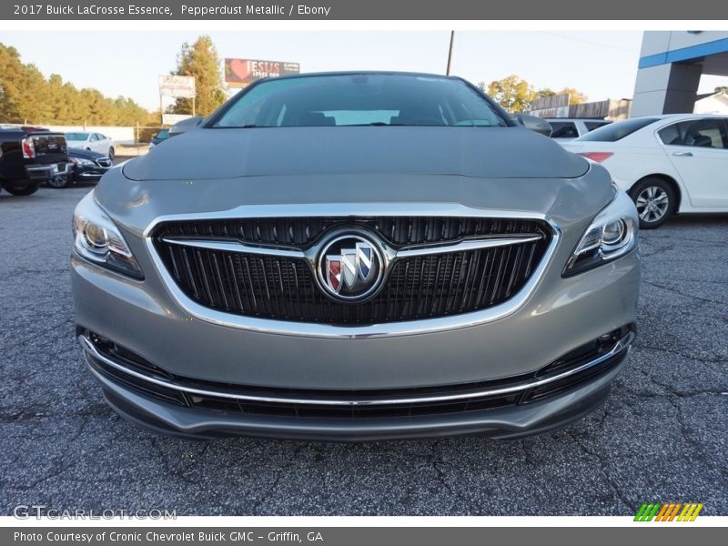 Pepperdust Metallic / Ebony 2017 Buick LaCrosse Essence