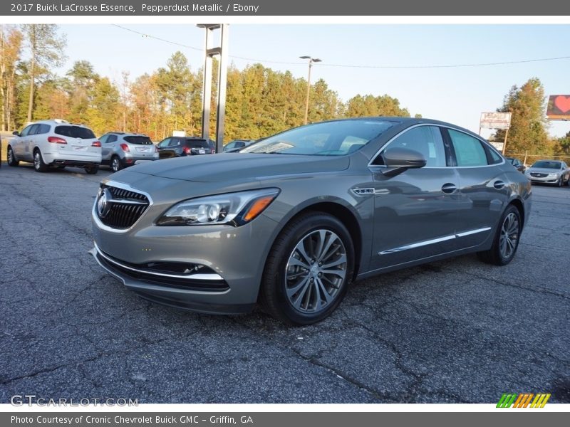 Pepperdust Metallic / Ebony 2017 Buick LaCrosse Essence