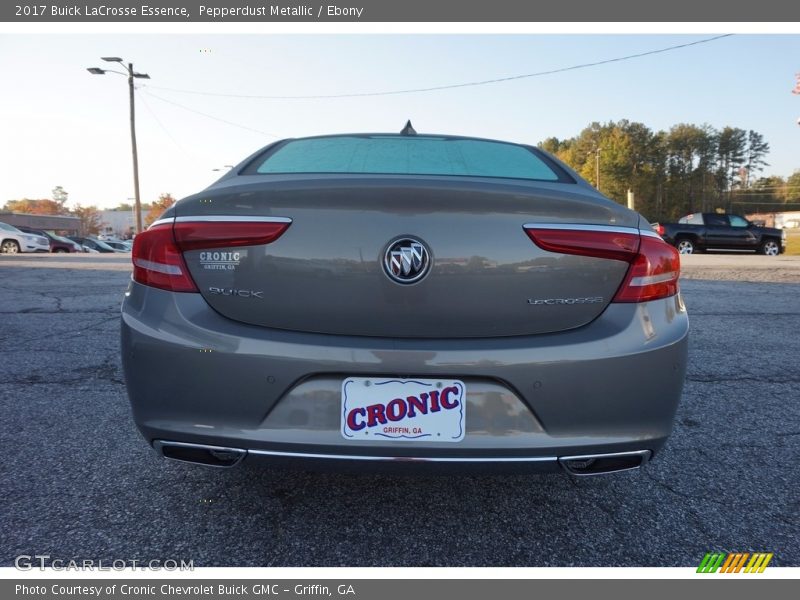 Pepperdust Metallic / Ebony 2017 Buick LaCrosse Essence