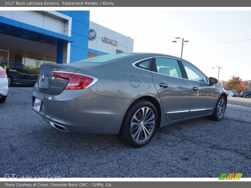 Pepperdust Metallic / Ebony 2017 Buick LaCrosse Essence