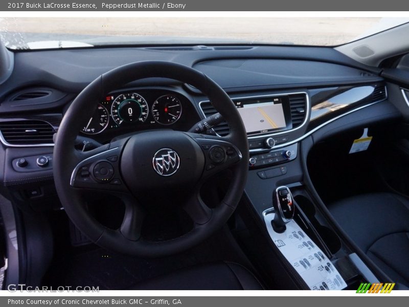 Pepperdust Metallic / Ebony 2017 Buick LaCrosse Essence