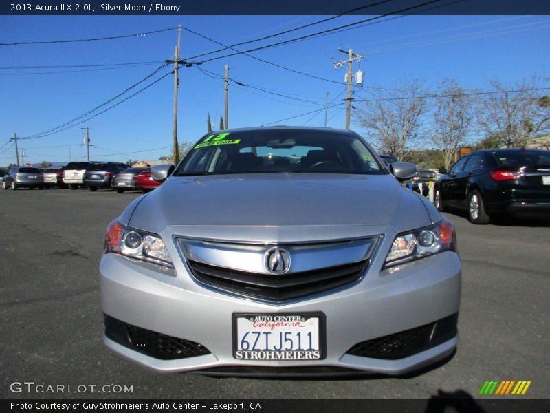Silver Moon / Ebony 2013 Acura ILX 2.0L