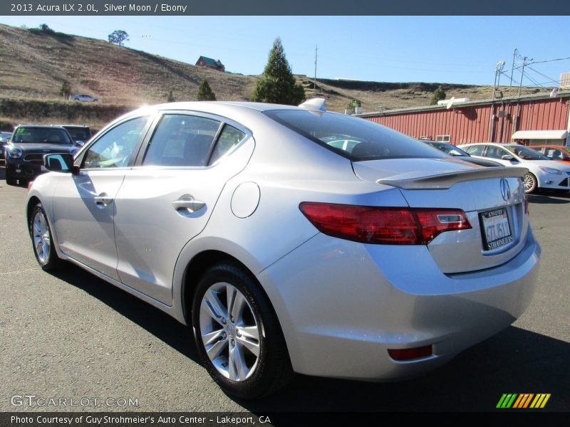 Silver Moon / Ebony 2013 Acura ILX 2.0L