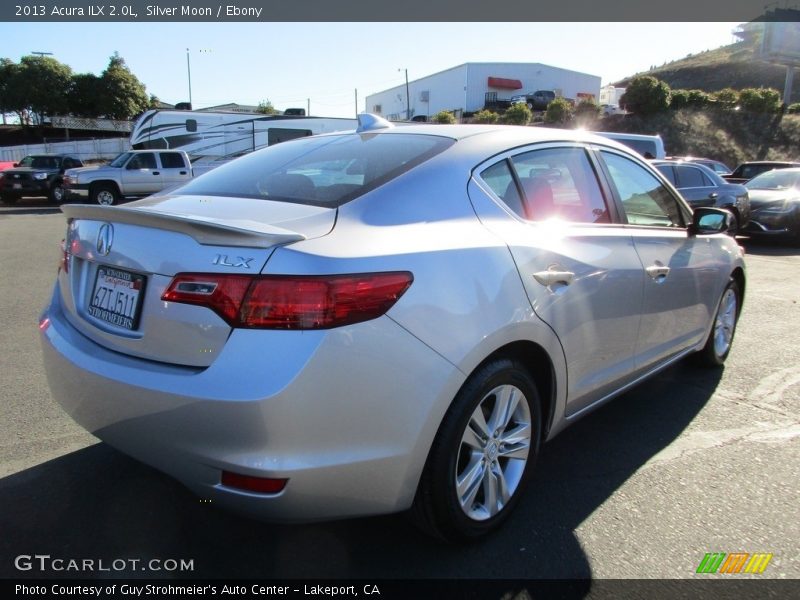 Silver Moon / Ebony 2013 Acura ILX 2.0L