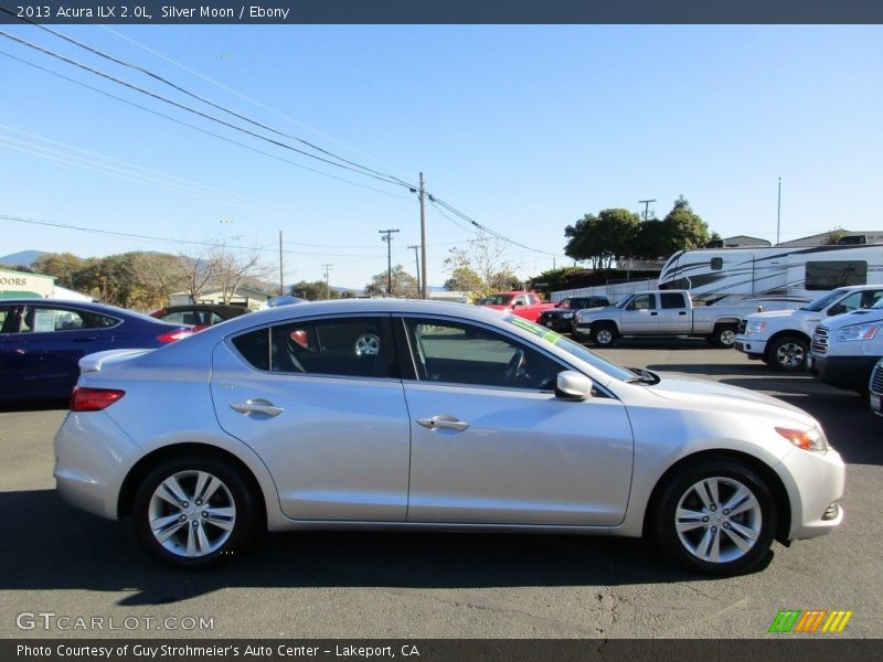 Silver Moon / Ebony 2013 Acura ILX 2.0L