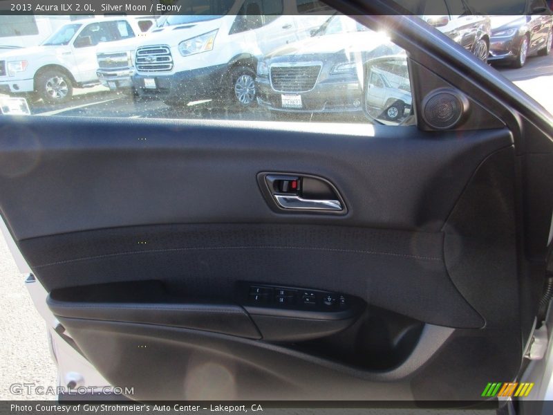 Silver Moon / Ebony 2013 Acura ILX 2.0L