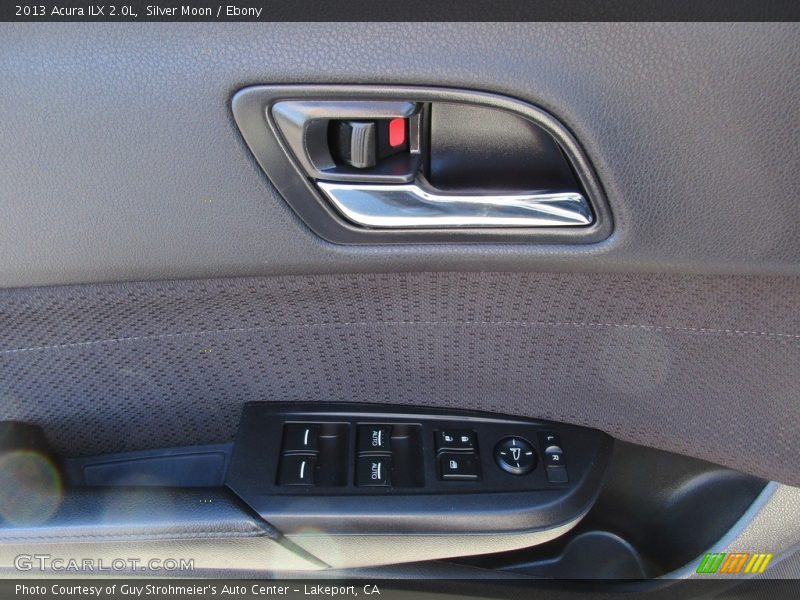 Silver Moon / Ebony 2013 Acura ILX 2.0L