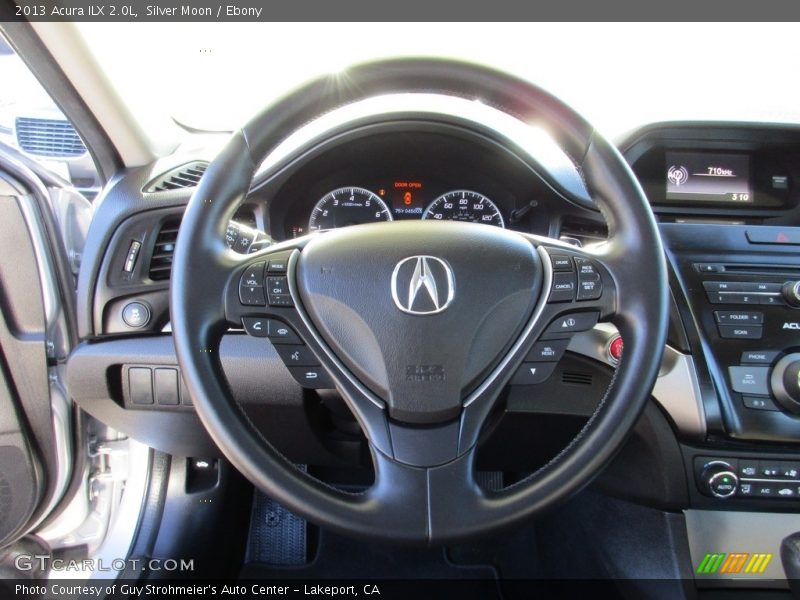 Silver Moon / Ebony 2013 Acura ILX 2.0L