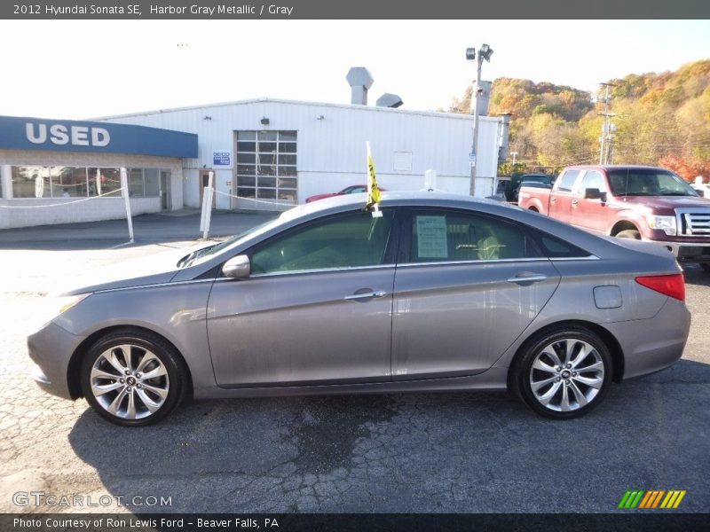 Harbor Gray Metallic / Gray 2012 Hyundai Sonata SE
