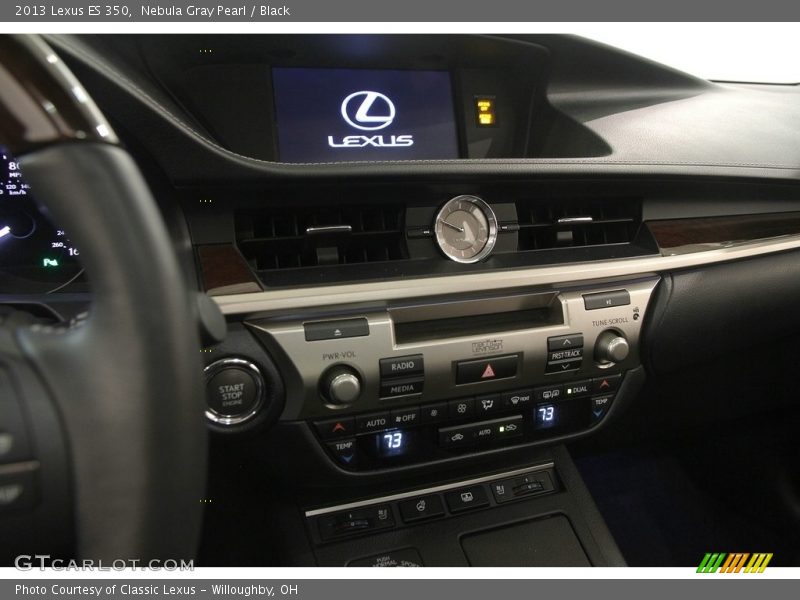 Nebula Gray Pearl / Black 2013 Lexus ES 350