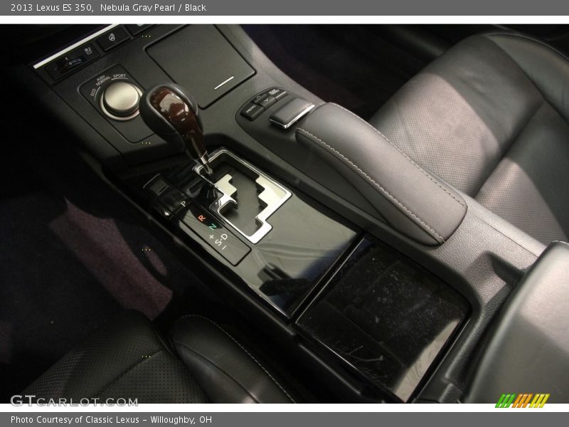 Nebula Gray Pearl / Black 2013 Lexus ES 350