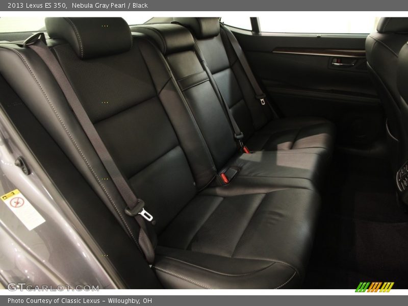 Nebula Gray Pearl / Black 2013 Lexus ES 350