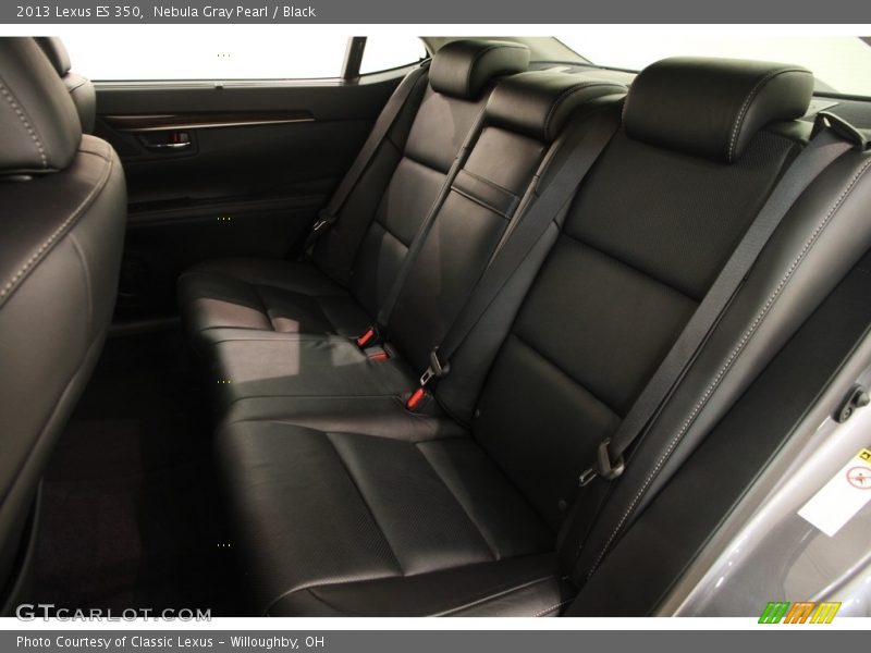 Nebula Gray Pearl / Black 2013 Lexus ES 350