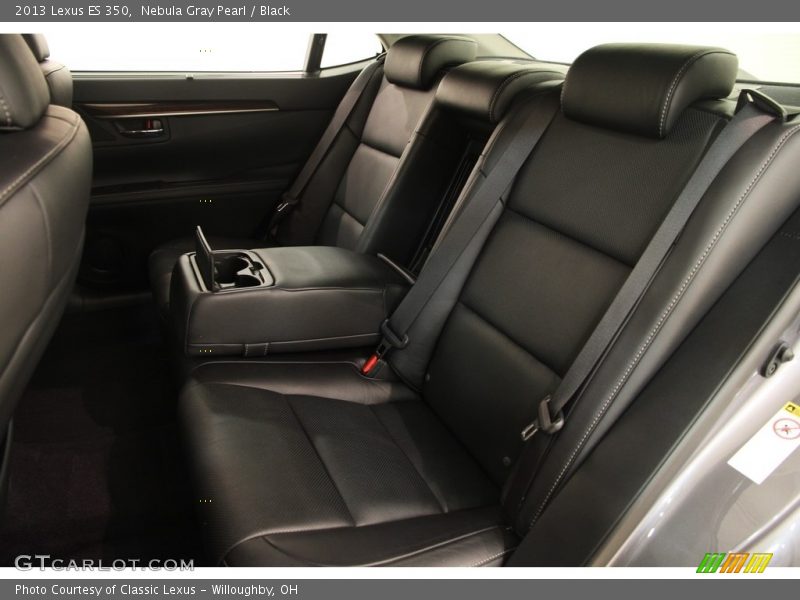 Nebula Gray Pearl / Black 2013 Lexus ES 350