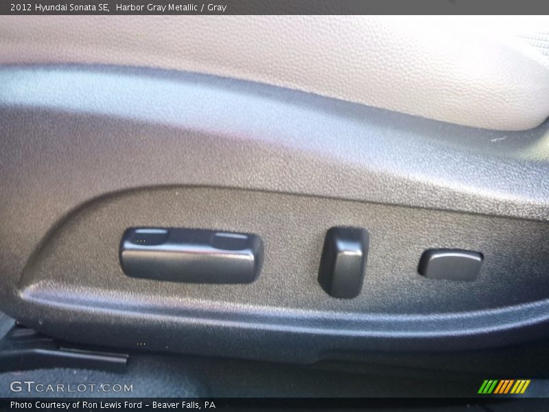 Harbor Gray Metallic / Gray 2012 Hyundai Sonata SE