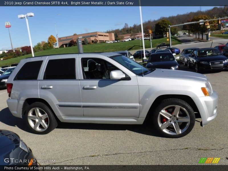 Bright Silver Metallic / Dark Slate Gray 2010 Jeep Grand Cherokee SRT8 4x4