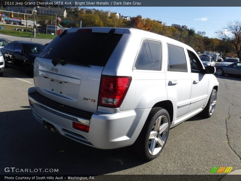 Bright Silver Metallic / Dark Slate Gray 2010 Jeep Grand Cherokee SRT8 4x4