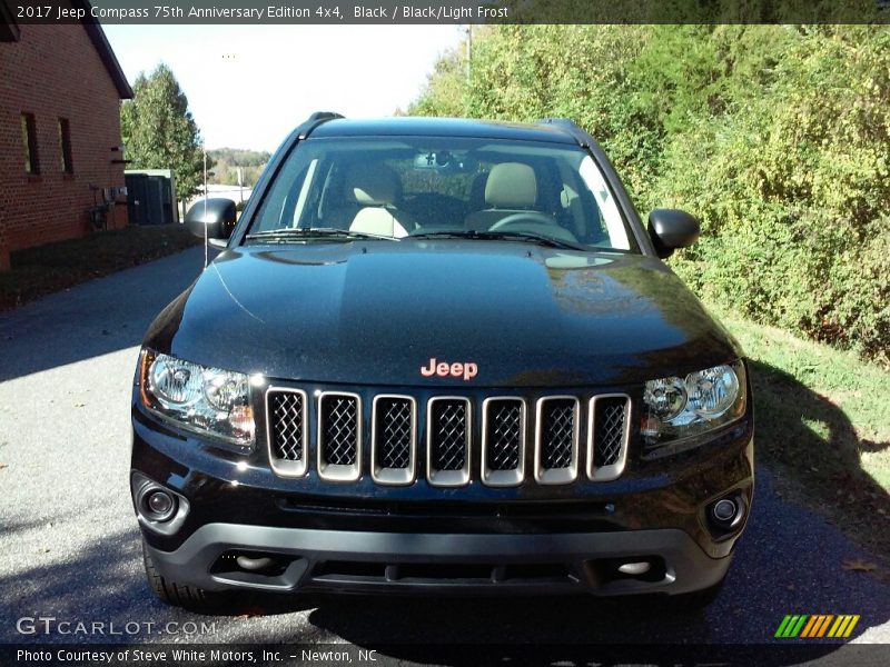 Black / Black/Light Frost 2017 Jeep Compass 75th Anniversary Edition 4x4