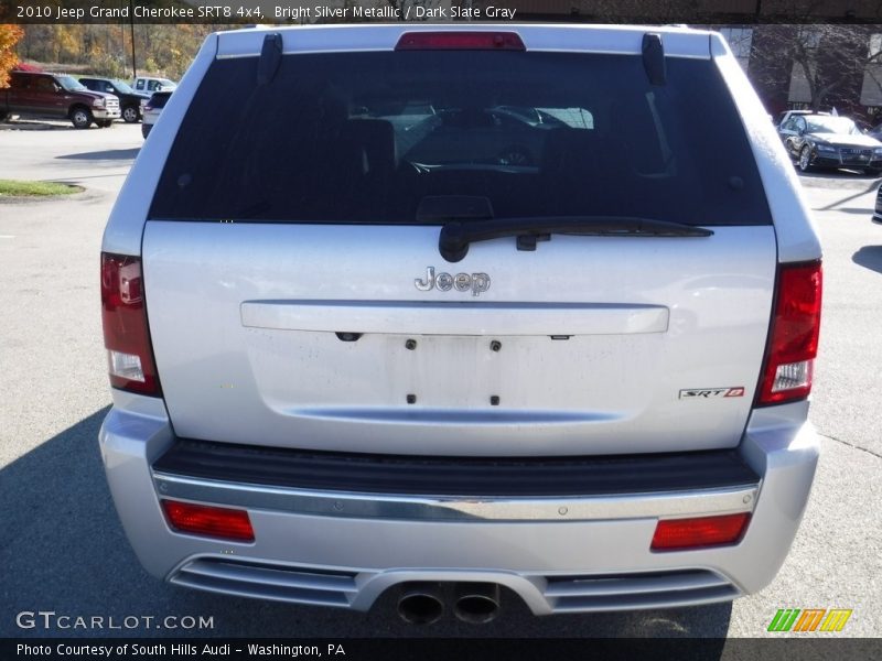 Bright Silver Metallic / Dark Slate Gray 2010 Jeep Grand Cherokee SRT8 4x4