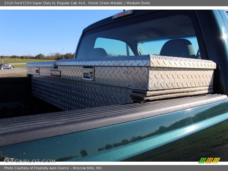 Forest Green Metallic / Medium Stone 2010 Ford F250 Super Duty XL Regular Cab 4x4