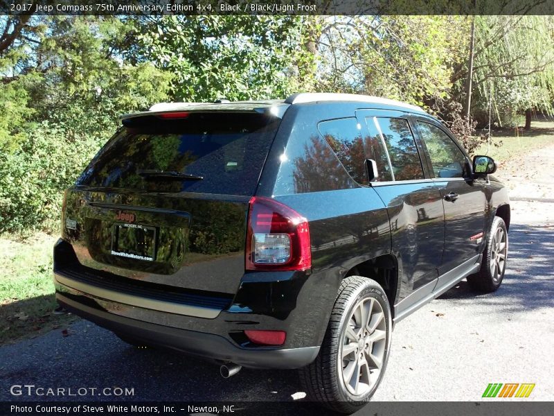 Black / Black/Light Frost 2017 Jeep Compass 75th Anniversary Edition 4x4