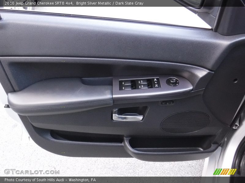 Bright Silver Metallic / Dark Slate Gray 2010 Jeep Grand Cherokee SRT8 4x4